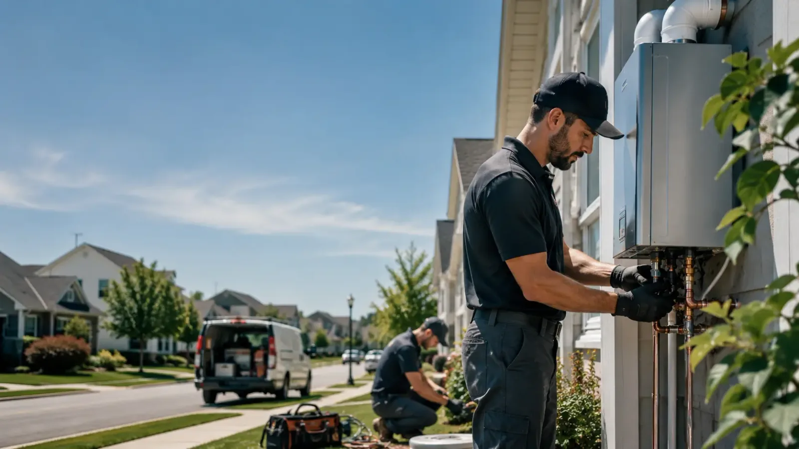 Tankless Water Heater Installation in Westbrook, ME
